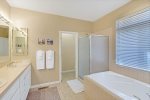 Spacious Master Bathroom
